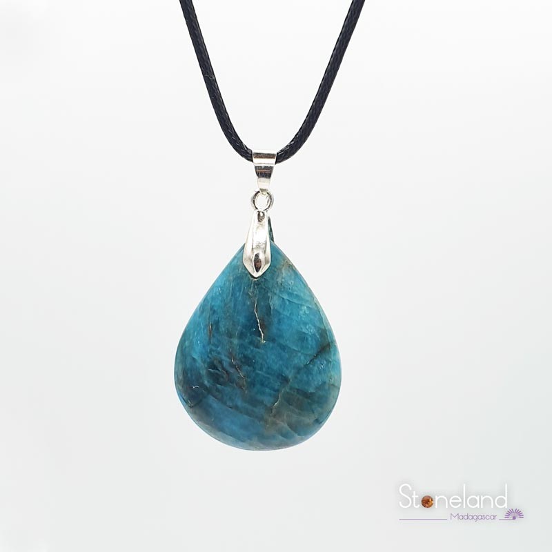 Pendentif - Apatite bleu