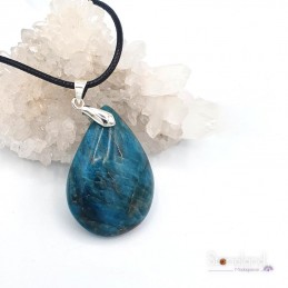 Pendentif - Apatite bleu