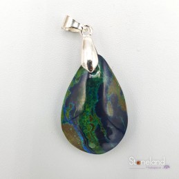 Pendentif - Azurite Malachite