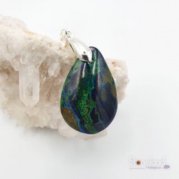 Pendentif - Azurite Malachite