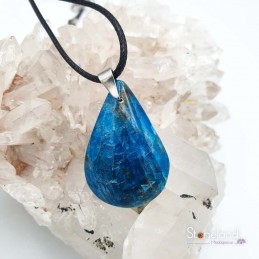 Pendentif - Apatite bleue