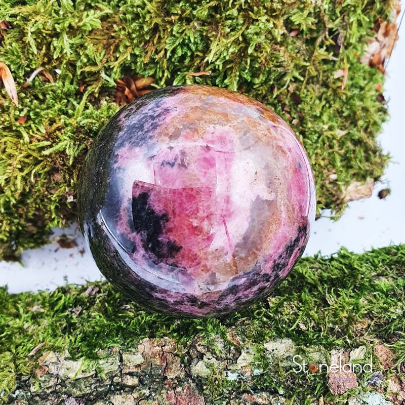 Sphère - Rhodonite