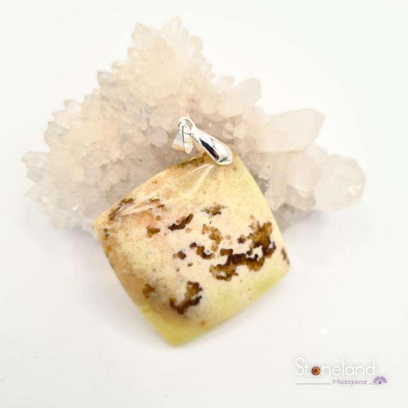 Pendentif - Opale verte