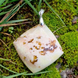 Pendentif - Opale verte