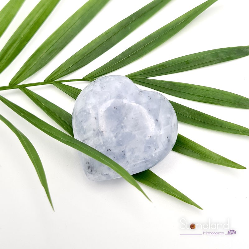 Cœur - Calcite bleue