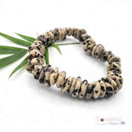 Bracelet - Jaspe dalmatien