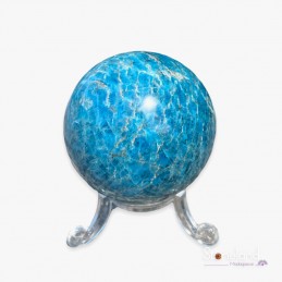 Sphère - Apatite bleue