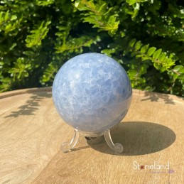 Sphère - Calcite bleue ou...