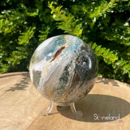 Sphère - Jaspe océan