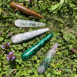 Bâton de massage - Malachite