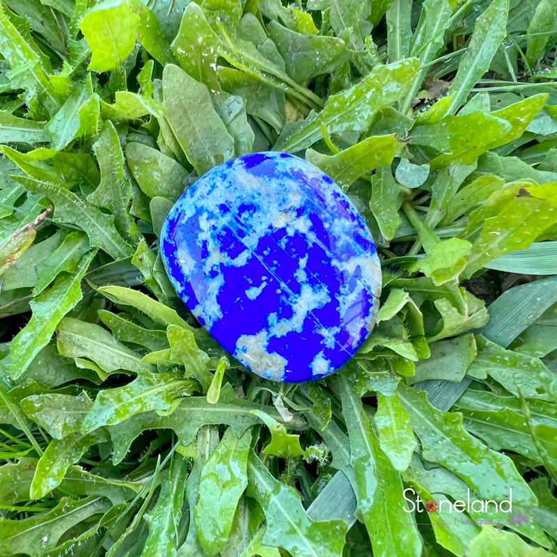Galet Plat - Sodalite Galet Plat - Sodalite