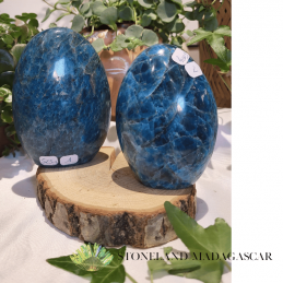 Pierre forme libre - Apatite bleue
