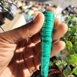 Bâton de massage - Malachite