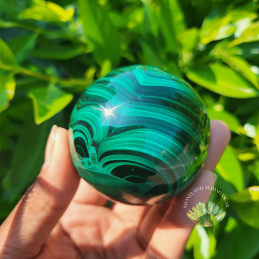 Sphère- Malachite