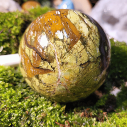Sphère - Opale verte