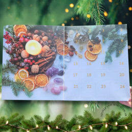 Calendrier de l’Avent pierres – 24 minéraux naturels